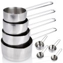 Miarki kuchenne stalowe zestaw miarek kuchennych 4-ele EXCELLENT HOUSEWARE 120511