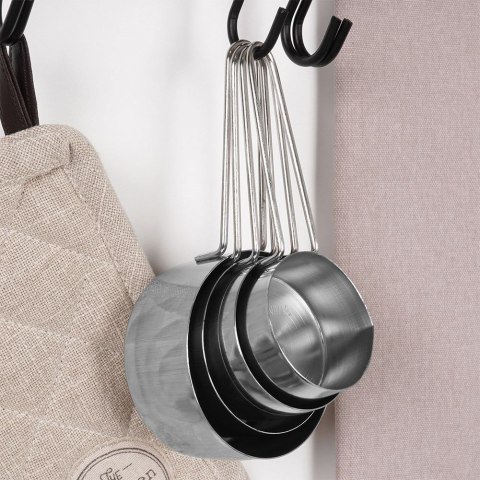 Miarki kuchenne stalowe zestaw miarek kuchennych 4-ele EXCELLENT HOUSEWARE 120511