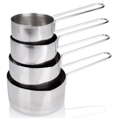 Miarki kuchenne stalowe zestaw miarek kuchennych 4-ele EXCELLENT HOUSEWARE 120511