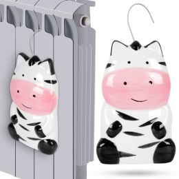 Nawilżacz powietrza na kaloryfer grzejnik ewaporacyjny ceramiczny zebra dla dzieci 220 ml VILDE 830807-Z