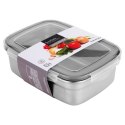 Pojemnik stalowy na żywność z pokrywką i uszczelką 1.25L EXCELLENT HOUSEWARE 229214