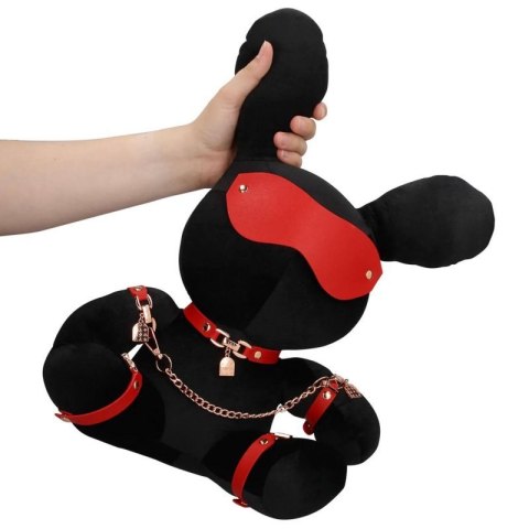 Rabbit Bondage - Velvet - Large - Black