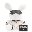 Rabbit Bondage - Velvet - Large - White