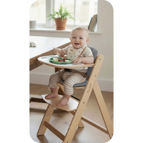 Drewniane krzesełko do karmienia Nukido Nelo