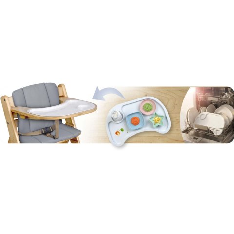 Drewniane krzesełko do karmienia Nukido Nelo