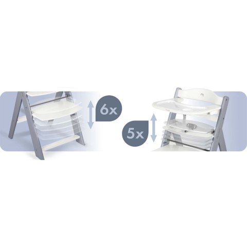 Drewniane krzesełko do karmienia Nukido Nelo