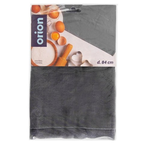 Fartuch kuchenny bawełniany wiązany ciemnoszary ORION 960869