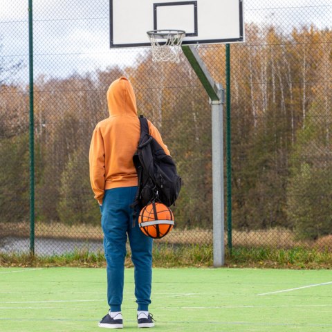 Uchwyt na piłkę Sprintigo - czarny - lepszy niż siatka na piłkę