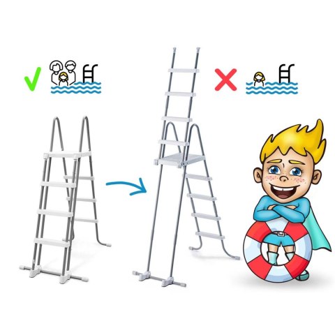 Basen ogrodowy stelażowy 549 x 122 cm 21w1 INTEX 26732