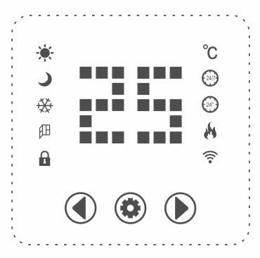 Grzejnik elektryczny WARMTEC EGW-20C 2000W z WiFi czarny Warmtec
