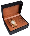 Pudełko na zegarek drewniane mahoń PREMIUM PDR-4