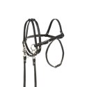Skippi Ogłowie dla Hobby Horse - wodze, wędzidło, ekoskóra - czarne