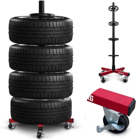 Stojak na opony koła wieszak na 4 opony Humberg HM-387
