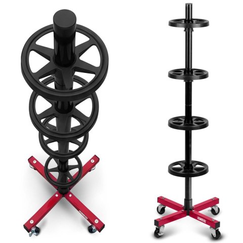 Stojak na opony koła wieszak na 4 opony Humberg HM-387