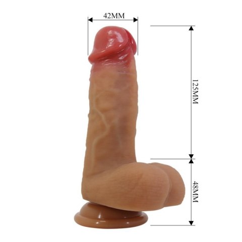 Pretty Love Fogg 4.7" Silicone Dildo with Harness Briefs