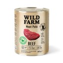Wild Farm Pate Beef 800g - Mokra Karma z Wołowiną dla Psów