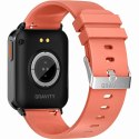 Smartwatch Gravity Czerwono Czarny 2 Paski GT17-10
