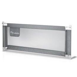 Barierka ochronna do łóżka zabezpieczająca bramka blokada160 cm Nukido NK-227 szara