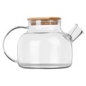 Dzbanek szklany do zaparzania herbaty kawy z sitkiem do parzenia 1L VILDE 139685