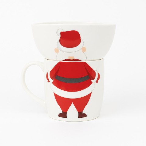 KUBEK ŚWIĄTECZNY 350 ml - zestaw z miseczką 400 ml KB35WZ1