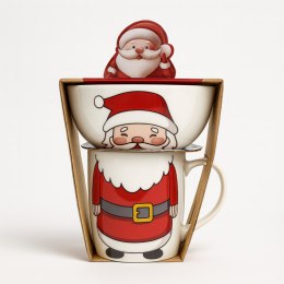 KUBEK ŚWIĄTECZNY 350 ml - zestaw z miseczką 400 ml KB35WZ2