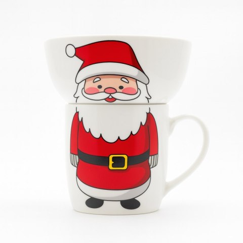 KUBEK ŚWIĄTECZNY 350 ml - zestaw z miseczką 400 ml KB35WZ2