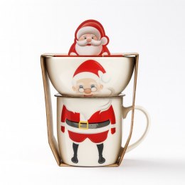 KUBEK ŚWIĄTECZNY 350 ml - zestaw z miseczką 400 ml KB35WZ3