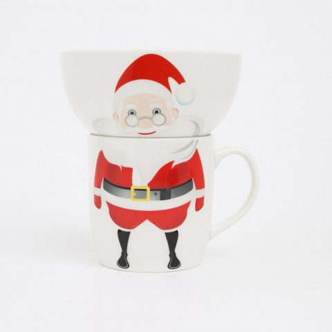 KUBEK ŚWIĄTECZNY 350 ml - zestaw z miseczką 400 ml KB35WZ3