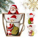 KUBEK ŚWIĄTECZNY 350 ml - zestaw z miseczką 400 ml KB35WZ4