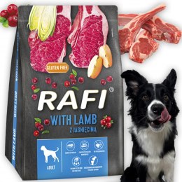 Sucha Karma Dla Psa RAFI Adult z Jagnięciną 3 kg - 1 szt. RAFI
