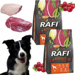 Sucha Karma Dla Psa RAFI Adult z Kaczką 3 kg - 2 szt. RAFI