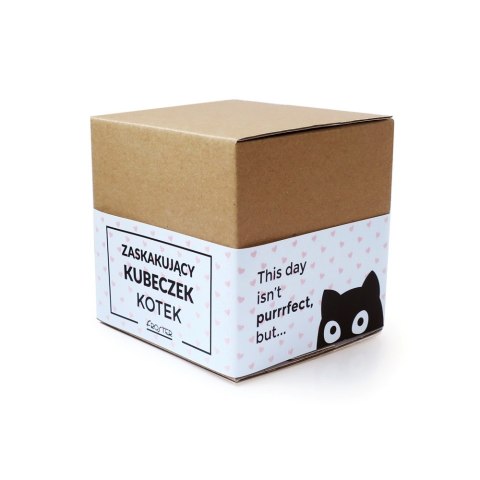 ZASKAKUJĄĆY KUBEĆZEK KOTEK MAGIĆZNY DLA NIEJ NIEGO