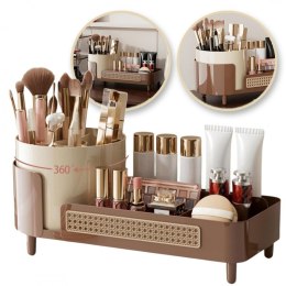 Copy of Organizer na pędzle, kosmetyki, plecionka wiedeńska obrotowy czarny 34,5x14,7x14,3 cm CB56CZ