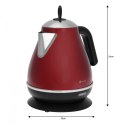 CZAJNIK ELEKTRYCZNY ZE STALI NIERDZEWNEJ 1.7L BURGUND KASSEL 93224