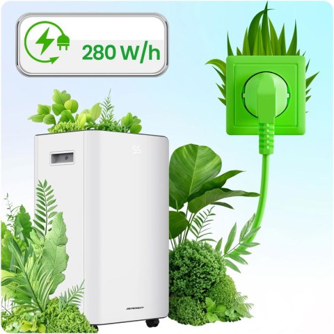 Osuszacz powietrza kompresorowy - pochłaniacz wilgoci 20l/24h higrostat Berdsen BD-532 biały