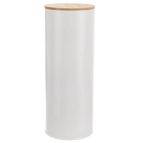 POJEMNIK KUCHENNY PUSZKA NA ŻYWNOŚĆ METALOWY BIAŁY WHITELINE 2.65L ORION 127542