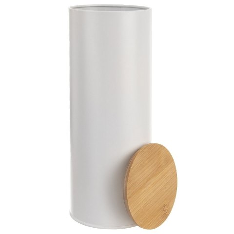 POJEMNIK KUCHENNY PUSZKA NA ŻYWNOŚĆ METALOWY BIAŁY WHITELINE 2.65L ORION 127542