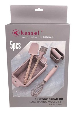 SILIKONOWY ZESTAW DO PIECZENIA CIASTA I CHLEBA KASSEL 93704