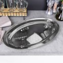 Taca do serwowania metalowa owalna 44x29cm EXCELLENT HOUSEWARE 139386