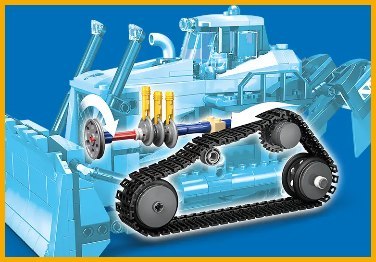 60466 - LEGO City - Żółty buldożer LEGO