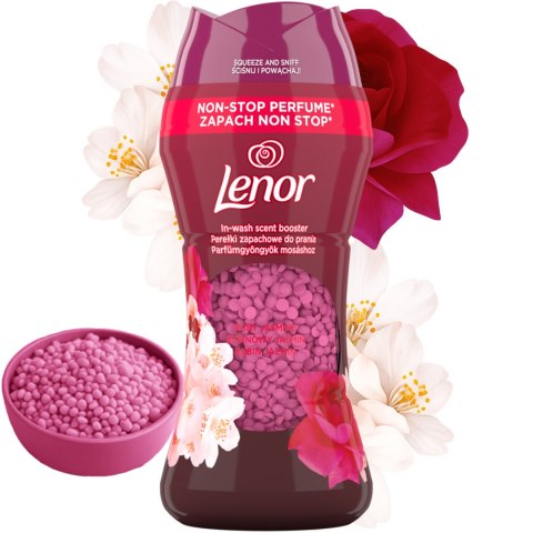 LENOR Perełki Zapachowe Do Prania 195g Rubinowy Jaśmin/Ruby Jasmine Lenor