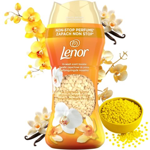 LENOR Perełki Zapachowe Do Prania 195g Złota Orchidea i Wanilia/Gold Orchid & Vanilla Lenor