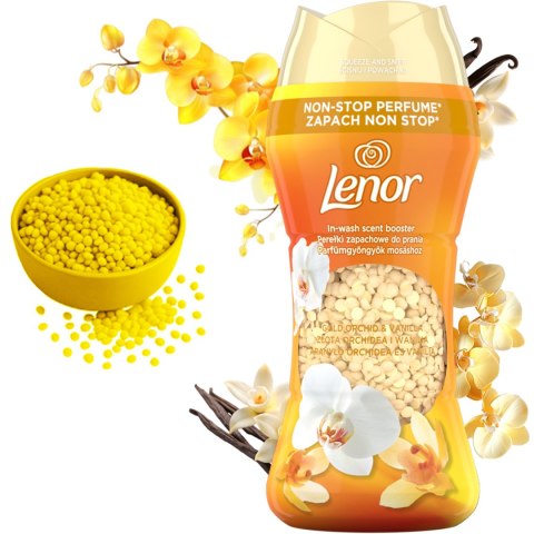 LENOR Perełki Zapachowe Do Prania 195g Złota Orchidea i Wanilia/Gold Orchid & Vanilla Lenor