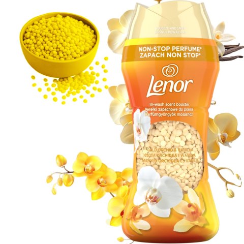 LENOR Perełki Zapachowe Do Prania 195g Złota Orchidea i Wanilia/Gold Orchid & Vanilla Lenor