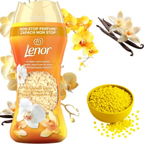 LENOR Perełki Zapachowe Do Prania 195g Złota Orchidea i Wanilia/Gold Orchid & Vanilla Lenor