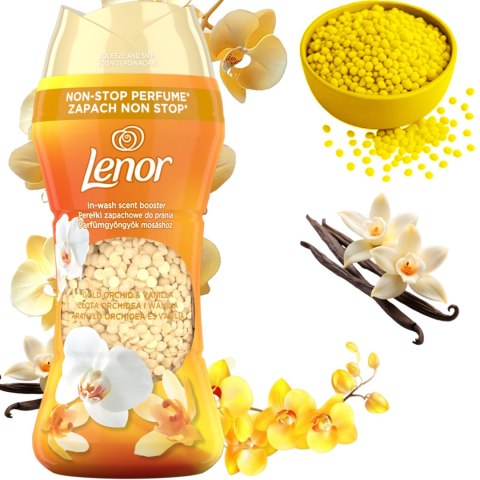 LENOR Perełki Zapachowe Do Prania 195g Złota Orchidea i Wanilia/Gold Orchid & Vanilla Lenor