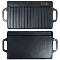 Płyta do grillowania żeliwna dwustronna CAST LINE 40x20.5 cm VILDE 199046