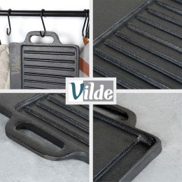 Płyta do grillowania żeliwna dwustronna CAST LINE 45.5x22.5 cm VILDE 199047