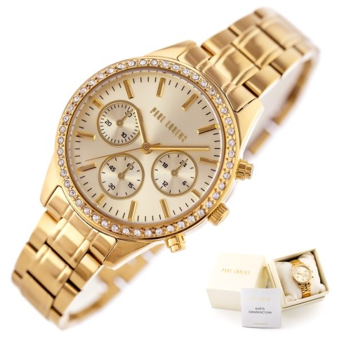 ZEGAREK DAMSKI PAUL LORENS - PL20020B-4D2 (zg569d) + BOX