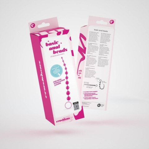 10 BEAD ANAL CHAIN CRUSHIOUS PINK